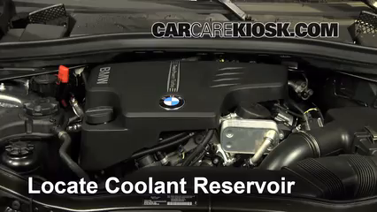 2014 BMW X1 xDrive28i 2.0L 4 Cyl. Turbo Coolant (Antifreeze) Add Coolant